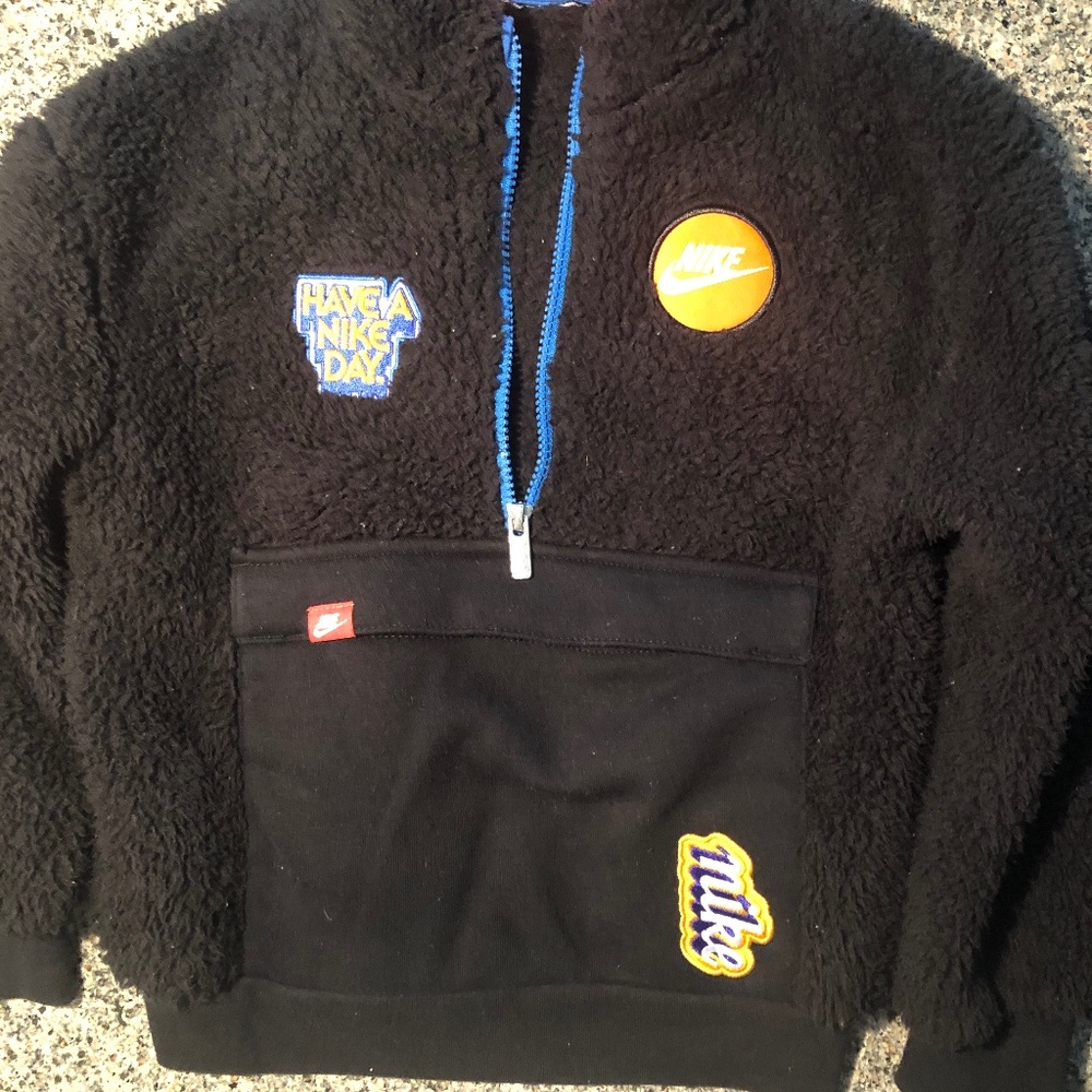 Boy's Nike 3/4 fleece zippy